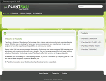 Tablet Screenshot of plantlyte.com